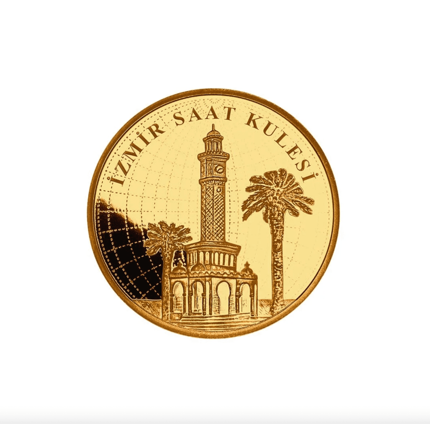 İzmir Saat Kulesi (995,0 Saflık Altın 50gr)