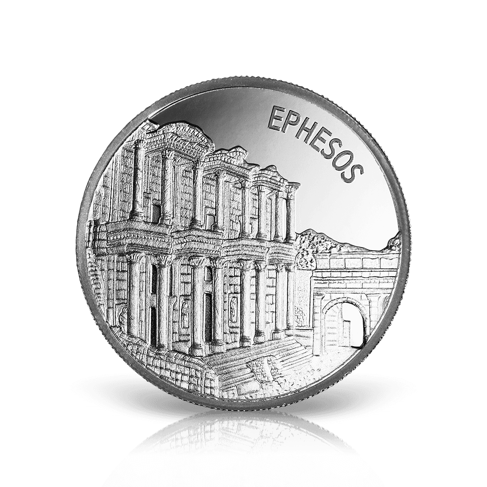 Efes Antik Kent Gümüş 2020 (999.0 Saflık Gümüş 1 Ons)