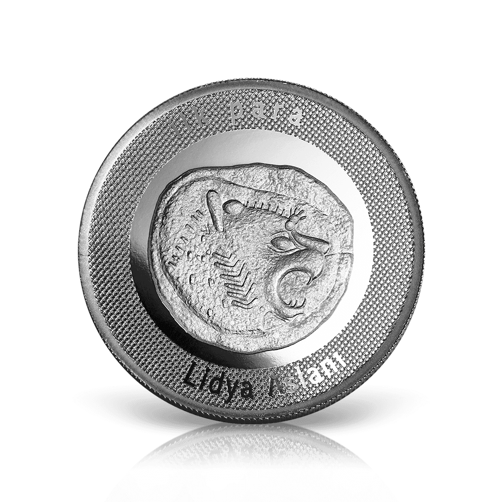 Lidya Aslanı Gümüş 2020 (999.0 Saflık Gümüş 1 Ons)